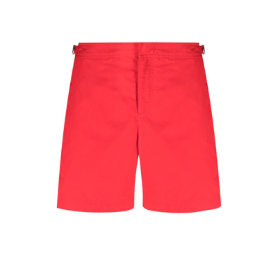 Shop Orlebar Brown Bulldog Swim Shorts - Men's - Polyester/polyamide In Red