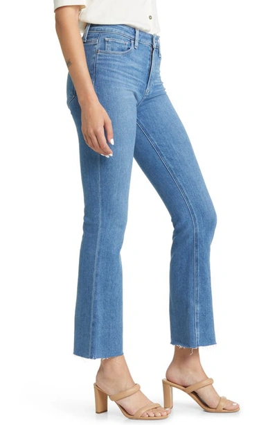 Shop Paige Claudine Raw Hem Jeans In Lover