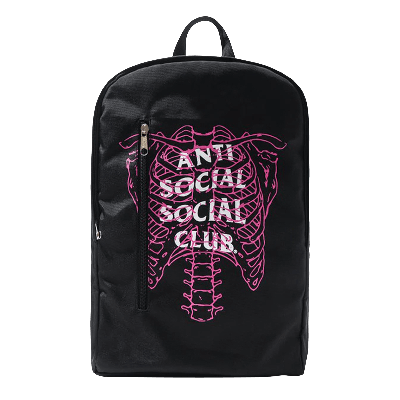 Pre-owned Anti Social Social Club Broken Small Backpack 'black'
