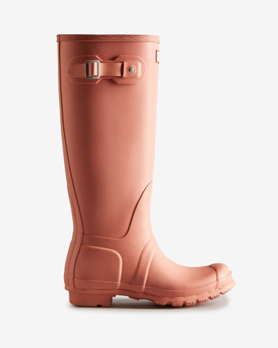Shop Hunter Women's Original Tall Rain Boots In Pink