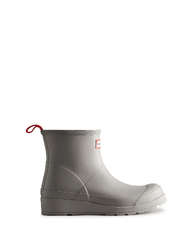 Shop Hunter Women's Play Short Rain Boots In Grey