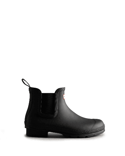 Shop Hunter Men's Insulated Chelsea Boots In Black