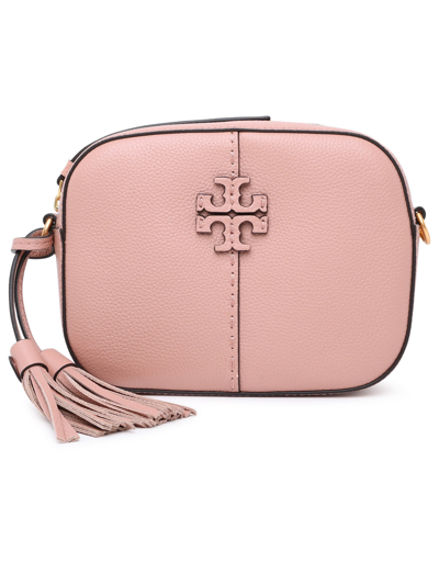 Tory Burch Mcgraw Leather Camera Bag In Meadowsweet | ModeSens