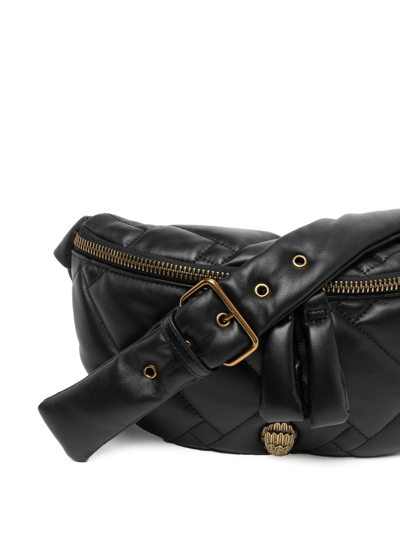 Kurt Geiger Kensington Soft Quilted Leather Belt Bag In Black | ModeSens