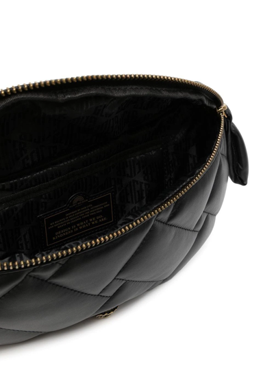 Shop Kurt Geiger Kensington Soft Belt Bag In Black