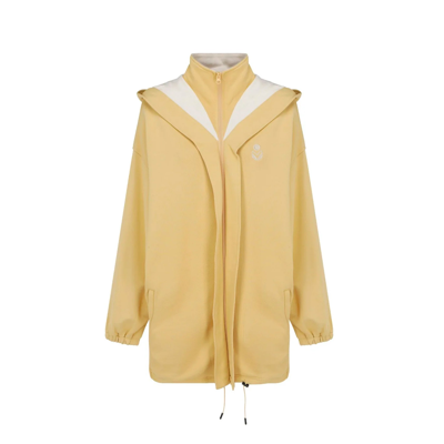 Shop Isabel Marant Etoil Islaya Jacket In Yellow