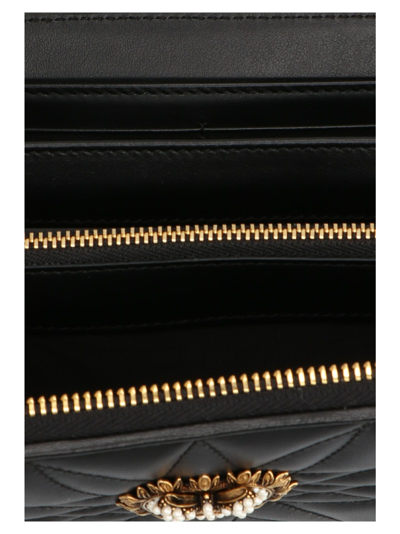 Shop Dolce & Gabbana Devotion Wallet In Black