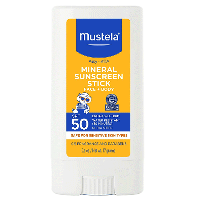 Shop Mustela Spf 50 Mineral Sunscreen Stick