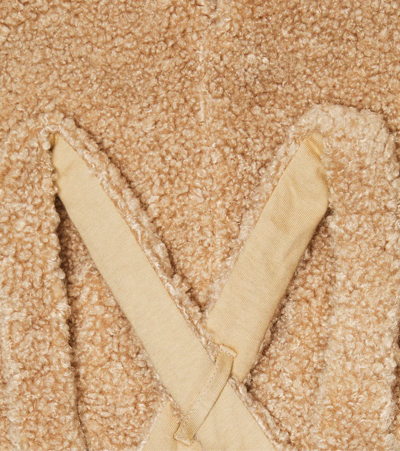 Il Gufo Baby Teddy Overalls In Bran Beige