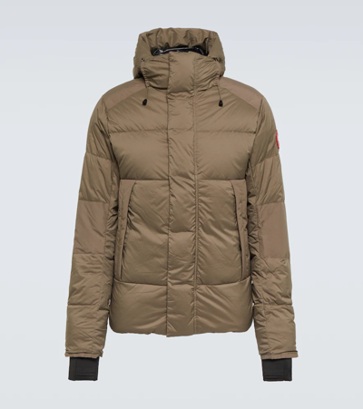 Shop Canada Goose Armstrong Down Jacket In Quicksand