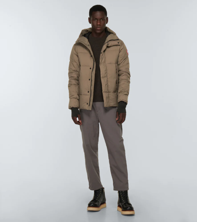 Shop Canada Goose Armstrong Down Jacket In Quicksand