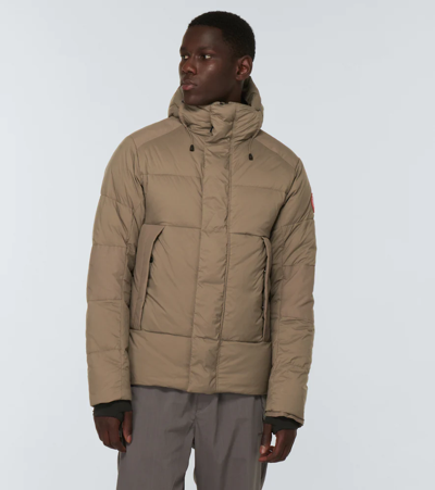 Shop Canada Goose Armstrong Down Jacket In Quicksand