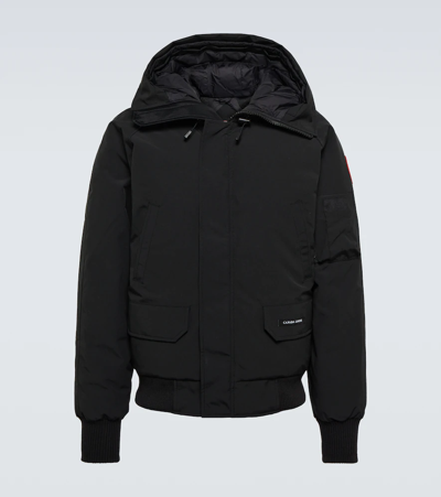 Shop Canada Goose Chilliwack Bomber Jacket In Black