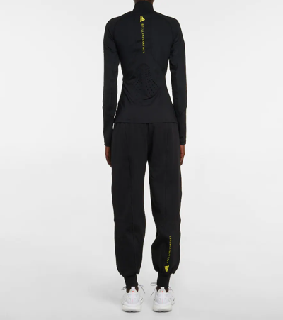 Shop Adidas By Stella Mccartney Truepurpose Training Jacket In Black Shock Yellow
