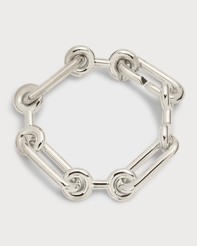 Shop Charlotte Chesnais Original Binary Chain Bracelet In Sterling Silver