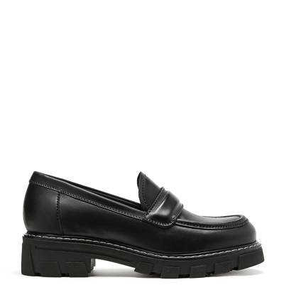 Shop La Canadienne Douglas Leather Loafer 1 In Black