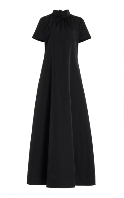 Shop Staud Women's Ilana Maxi Dress In Black