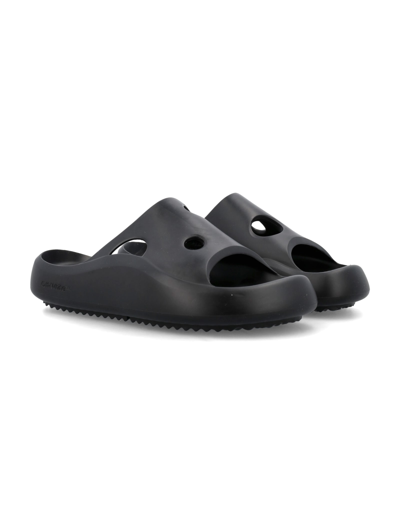 Shop Off-white Meteor Rubber Slide In Black