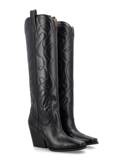 Shop Stella Mccartney Cowboy Boots In Black