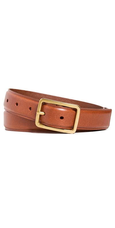 Shop Madewell Rectangle Buckle Leather Belt