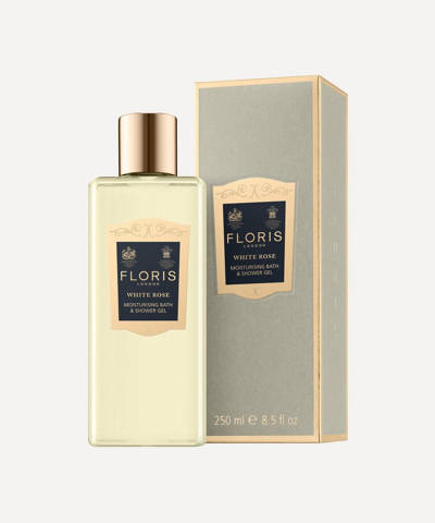 Shop Floris London White Rose Moisturising Bath & Shower Gel 250ml