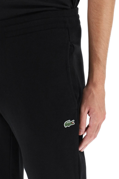 Shop Lacoste Jogger Pant With Logo In Black