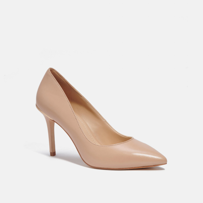 Shop Coach Outlet Wiley Pump In Beige