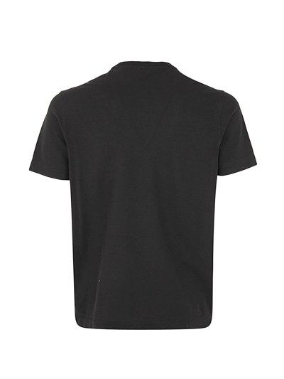 Shop Zanone Men's Black Other Materials T-shirt