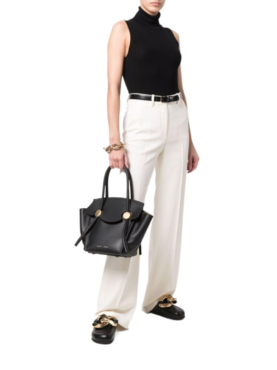 Shop Proenza Schouler Women's Black Leather Handbag
