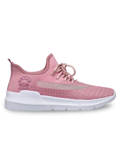Shop C&c California Women's Sandie Slip On Sock Sneakers In Pink