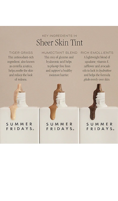 Summer Fridays Sheer Skin Tint In Shade 3