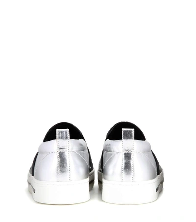 Shop Marc Jacobs Embellished Slip-on Sneakers