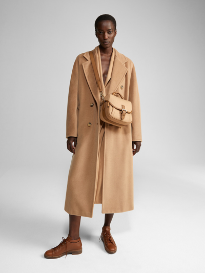 Max Mara Madame Coat Camel In Beige | ModeSens