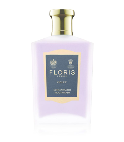 Shop Floris Violet Concentrated Mouthwash In No Fragrance