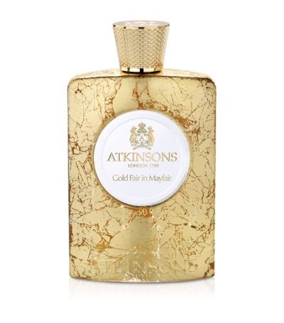 Shop Atkinsons Gold Fair In Mayfair Eau De Parfum (100ml) In Multi