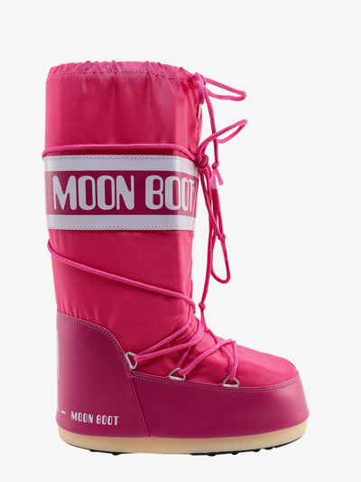Shop Moon Boot Iconic In Pink