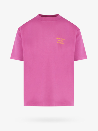 Shop Drôle De Monsieur T-shirt In Purple