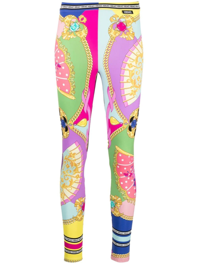 VENTAGLI 印花打底裤