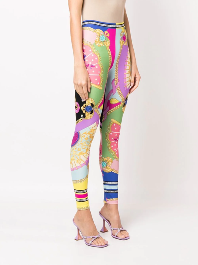 VENTAGLI 印花打底裤