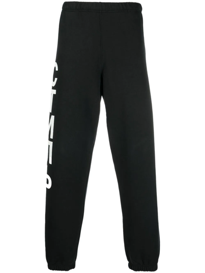 Shop Heron Preston Ctnmb Logo-print Track-pants In Schwarz