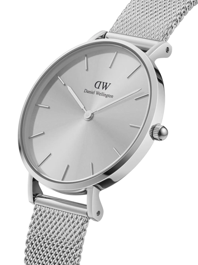 Shop Daniel Wellington Petite Unitone 28 Watch In Silber