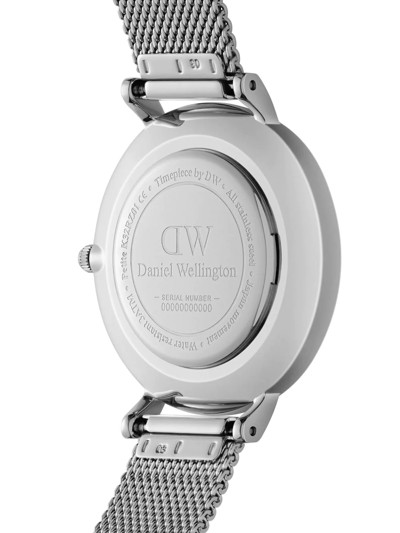 Shop Daniel Wellington Petite Unitone 28 Watch In Silber