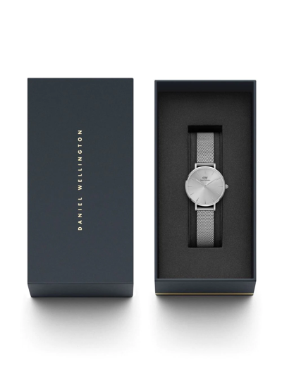 Shop Daniel Wellington Petite Unitone 28 Watch In Silber