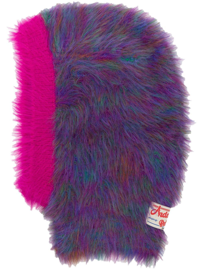 Shop Andersson Bell Faux-fur Trapper Hat In Violett