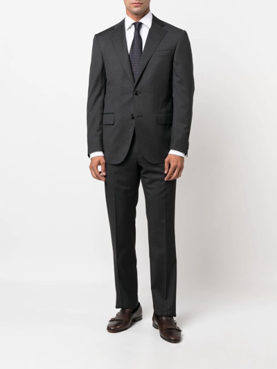 Corneliani Tailored Two Piece Suit In Grau