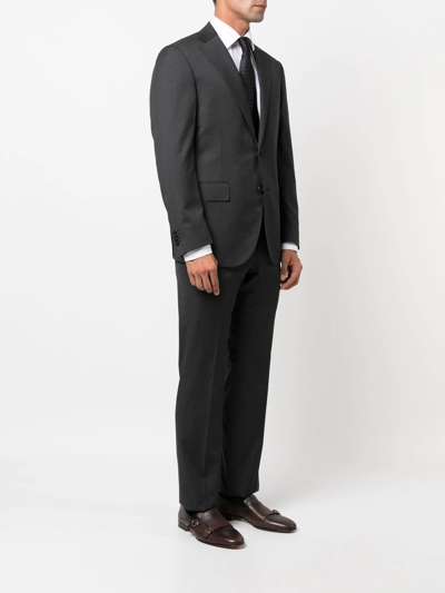 Corneliani Tailored Two Piece Suit In Grau