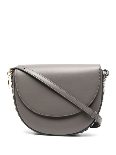 Frayme Medium Shoulder Bag in Grey - Stella Mc Cartney