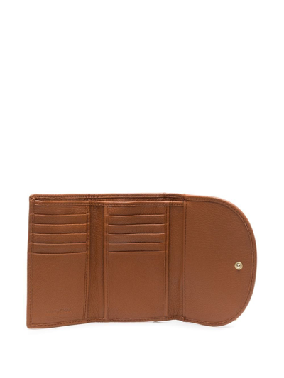 Shop See By Chloé Hana Tri-fold Wallet In Brown