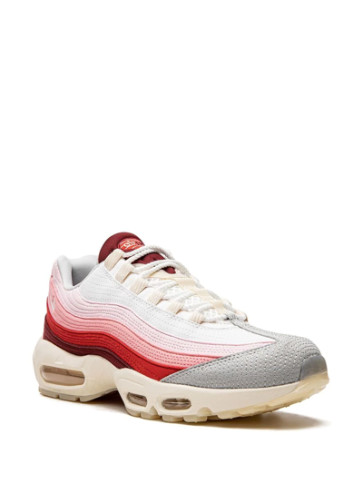 Shop Nike Air Max 95 Qs "anatomy Of Air" Sneakers In Red