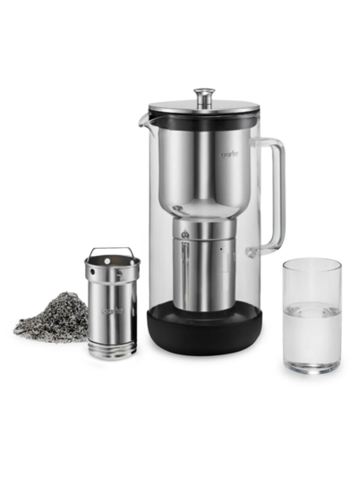 Shop Aarke Water Purifier & Glass Water Pitcher Filter In Stainless
